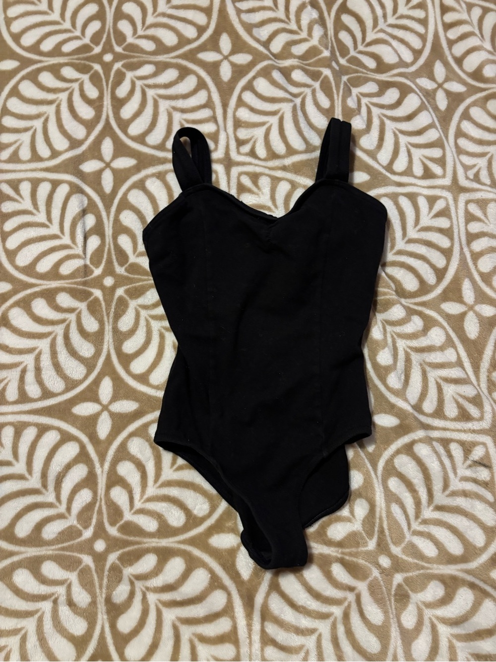 Kids Black leotard  - Classic Tank Style Capezio
